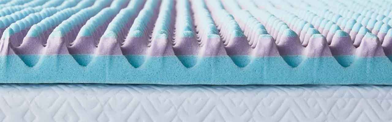 what are cooling mattress pads made of