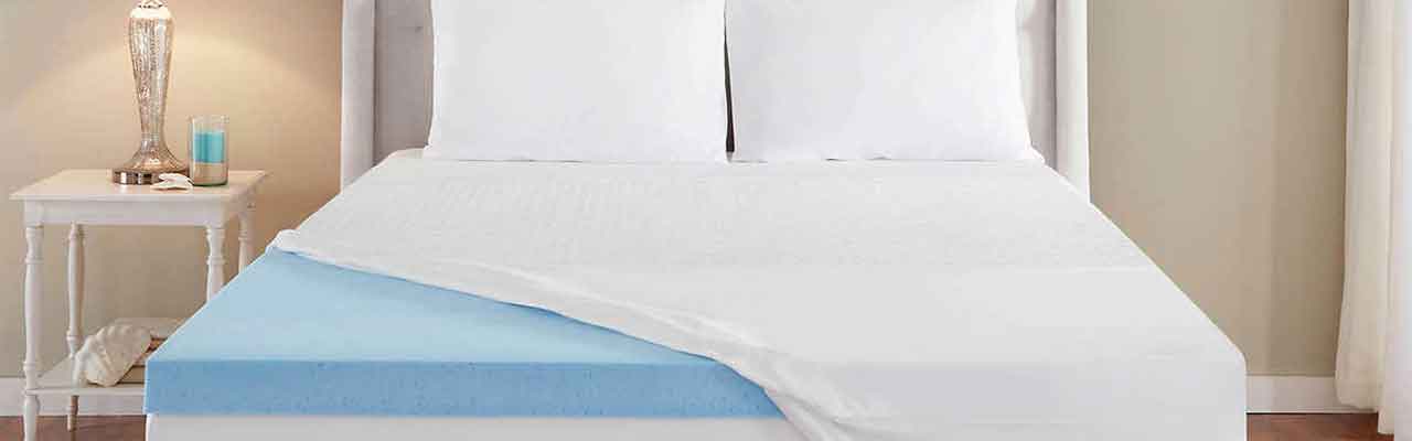 Continental Sleep, 1-Inch Foam Topper Convoluted Egg Shell Breathable, Adds  Comfort to Mattress, Twin