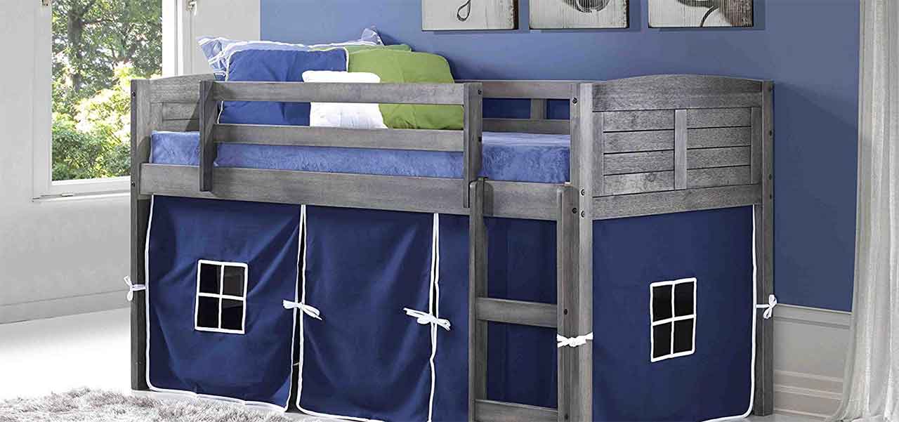 Donco Loft Bed Reviews Novelty Designs To Or Avoid The Louver Loft Features A Tent Below Which Is Ideal For Children And Comes In Multiple Colors Upper Area Made Of Wood Most Por Option