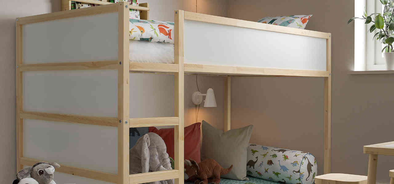 Best Ikea Loft Beds 2022 Ranks, Småstad Loft Bed Frame With Desk And Storage