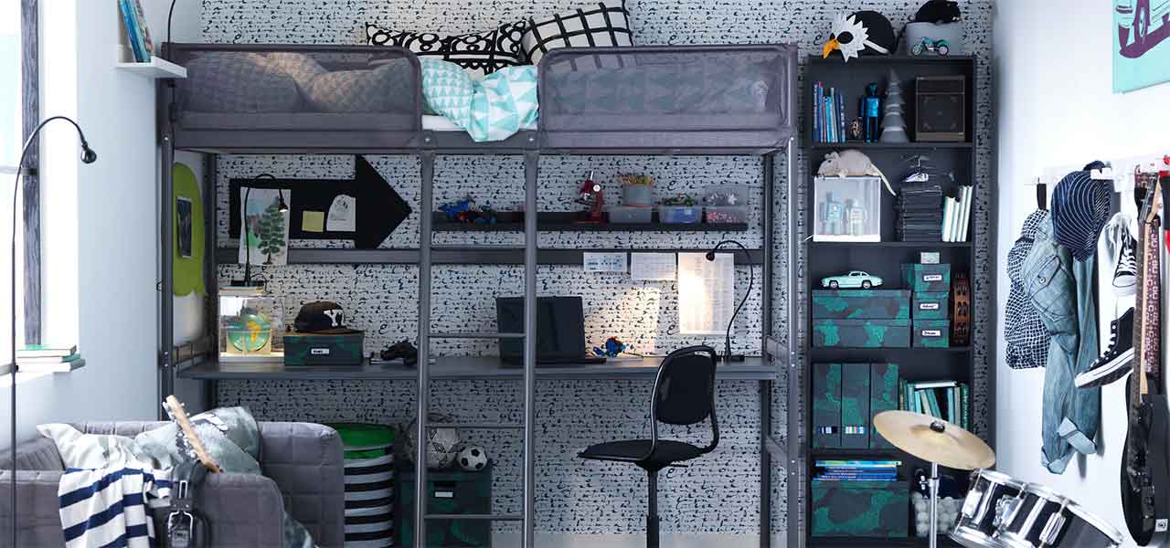 Best Ikea Loft Beds 2022 Ranks, Ikea Loft Bed With Desk Room Ideas