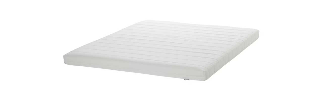 ÅGOTNES Foam mattress, firm/light blue, Twin - IKEA