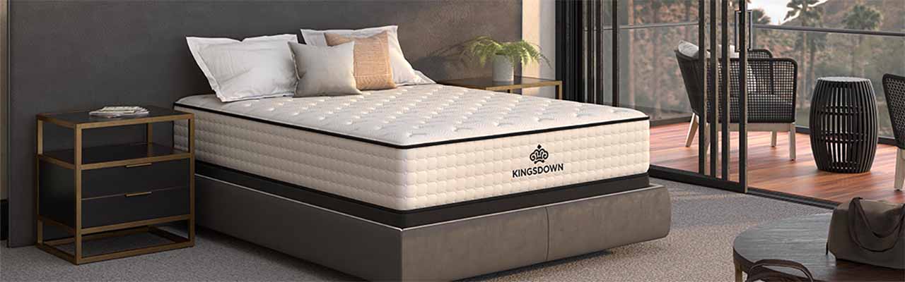 Kescas Memory Foam and Spring Mattress 10Inch QUEEN Size Bed Mattress In A  Box 