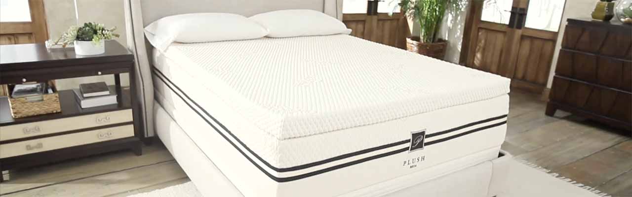 PlushBeds Waterproof Mattress Protector, Twin XL