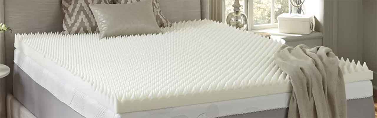 Gainsborough Gel Infused Egg Crate Mattress Topper In Queen Size RRP $289.95 