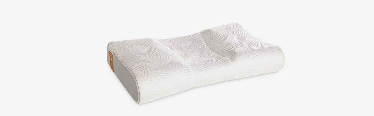 side sleeper curved pillow