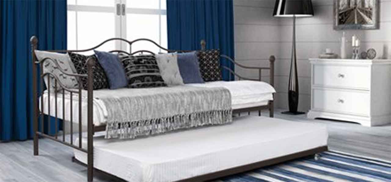 Memory foam mattresses cradle the body and extremities, providing relief for those with sensitive pressure points. best walmart trundle beds 2021 reviews
