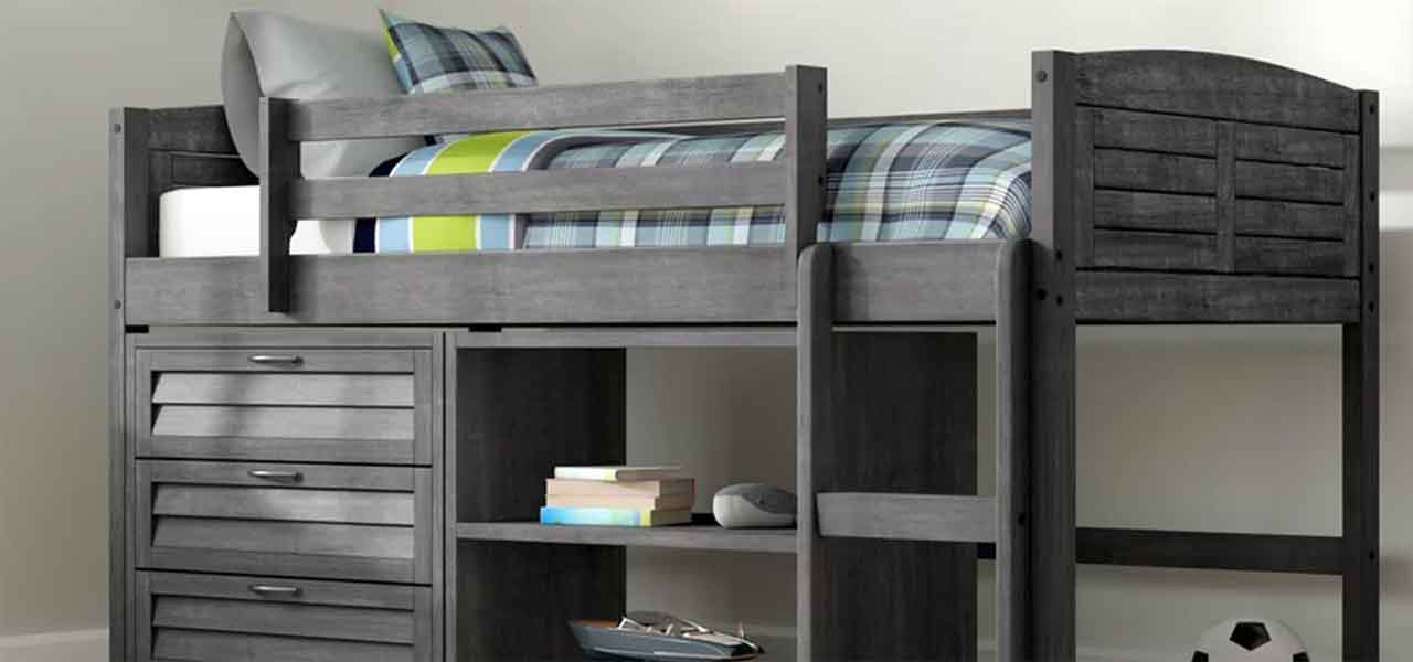 wayfair bunk beds with storage