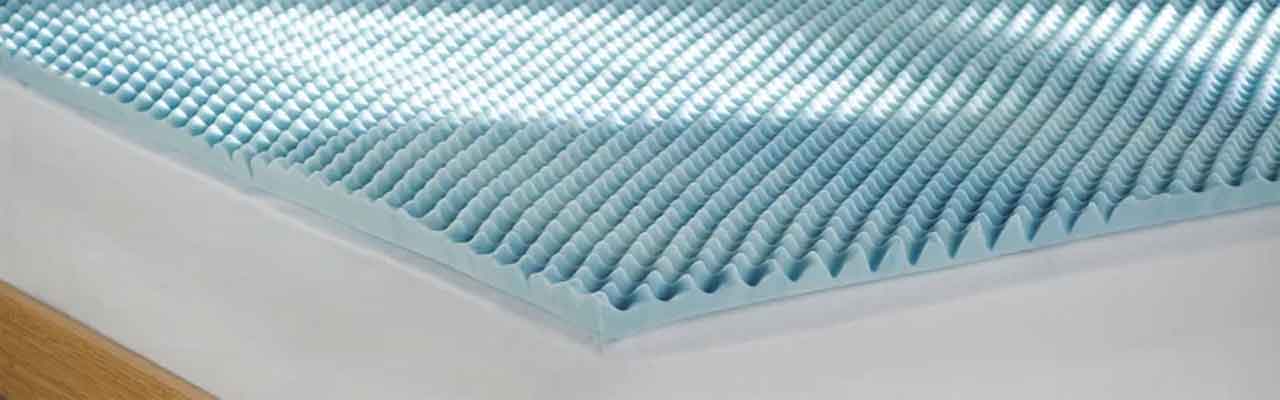 Kristin Paradise egg crate mattress topper, ventilated, convoluted foam for  pressure sores and pain relief, hypoallergenic, medical grade uretha